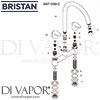 Bristan Quest Deck Sink Mixer Tap Spares